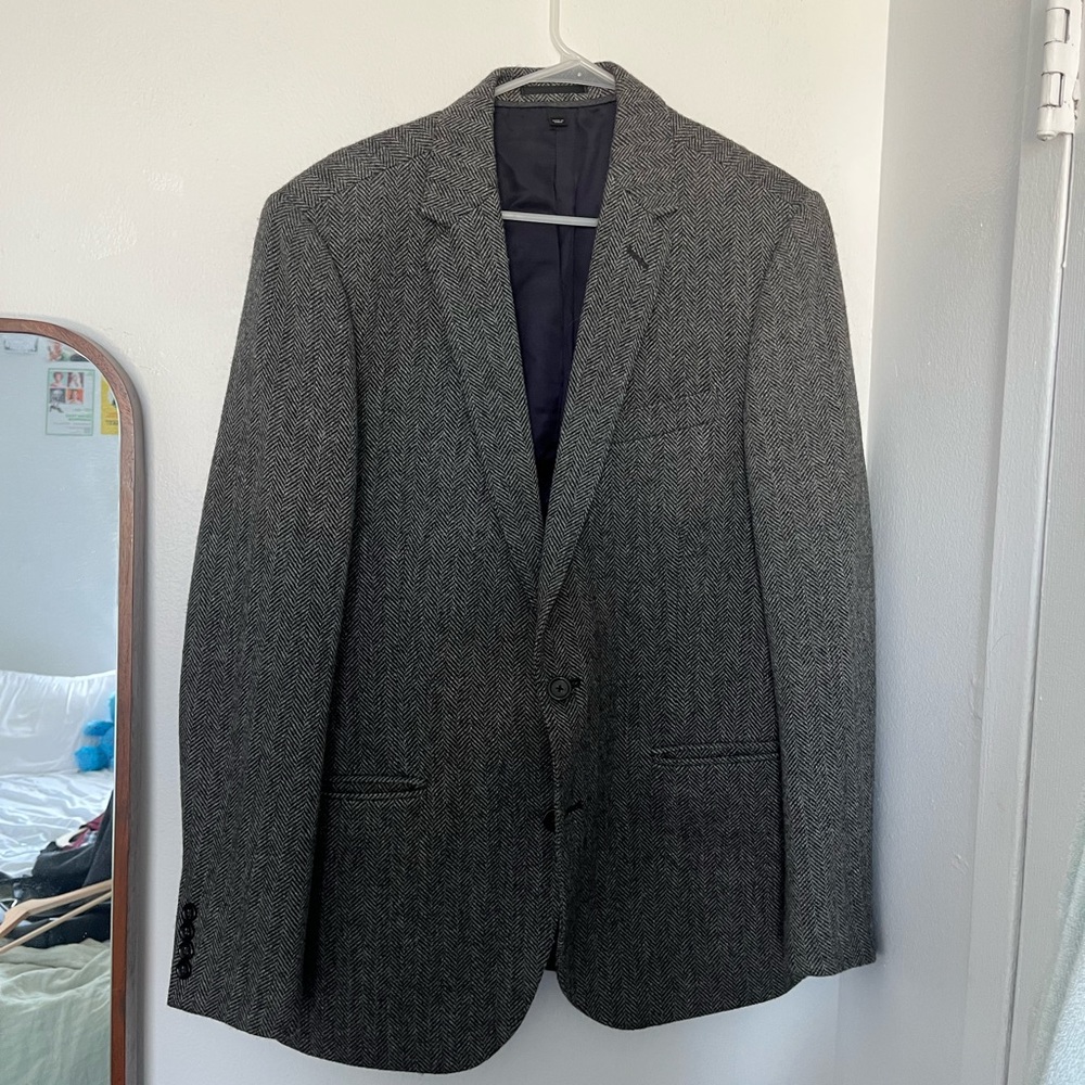 J. Crew Gray Sport Coat Blazer
